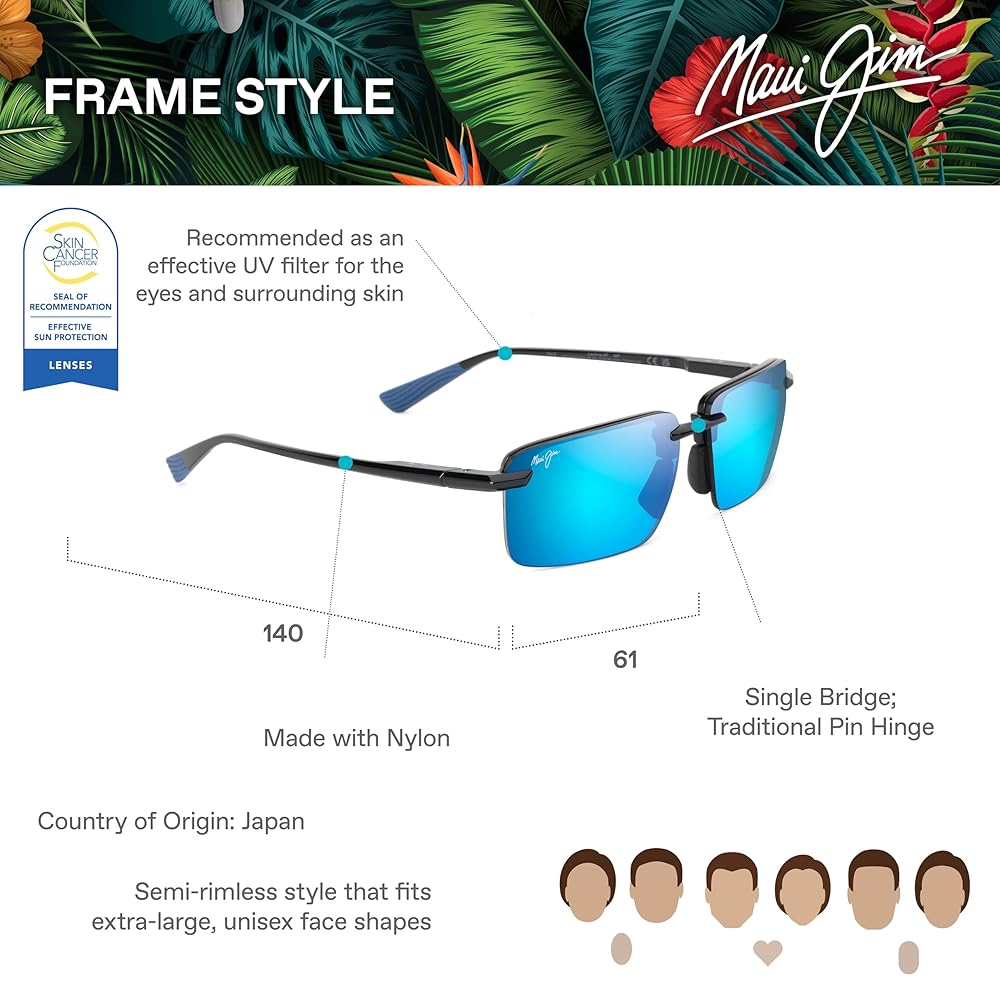 Amazon.co.jp: [Maui Jim] マウイジム 偏光サングラス ミラー